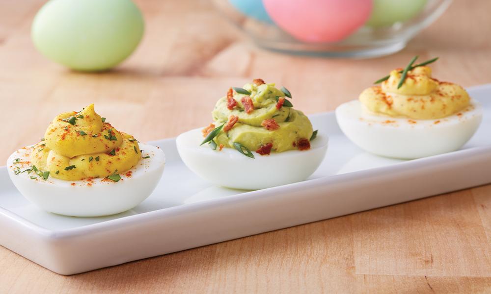 Angelic Deviled Eggs