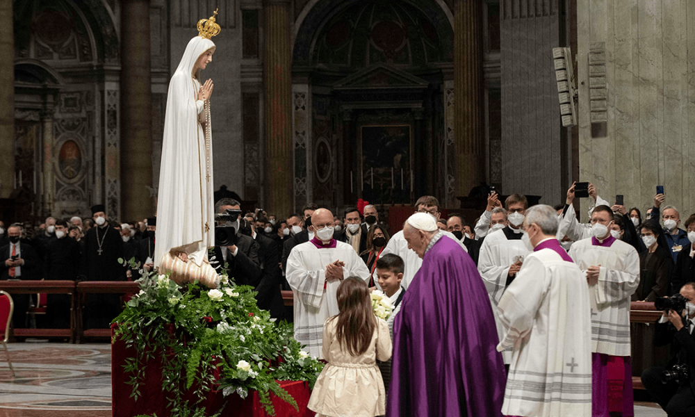 Pope Consecrates Humanity, ‘Especially Russia and Ukraine,’ to Mary
