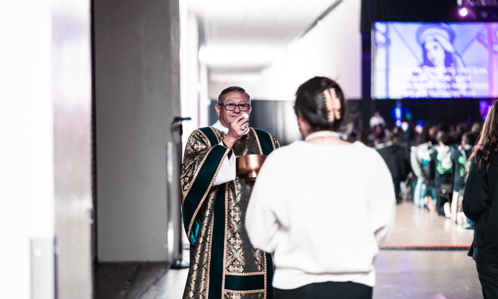 Teens from around the diocese attended the Diocesan Catholic Youth Conference in Waco.