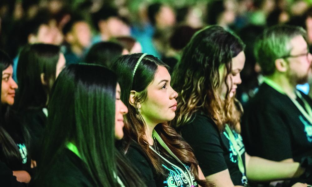 Teens from around the diocese attended the Diocesan Catholic Youth Conference in Waco.