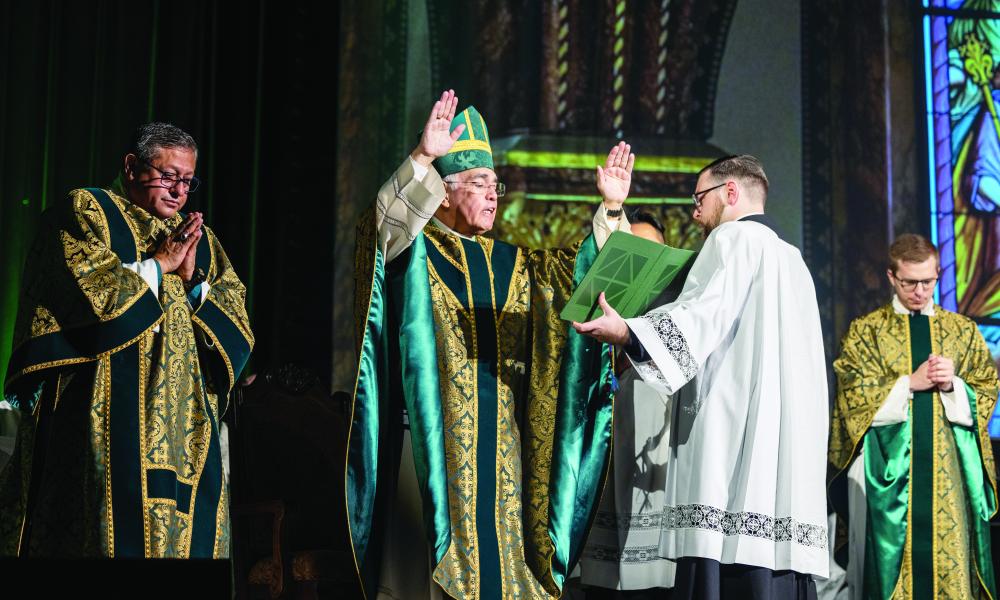 Teens from around the diocese attended the Diocesan Catholic Youth Conference in Waco.