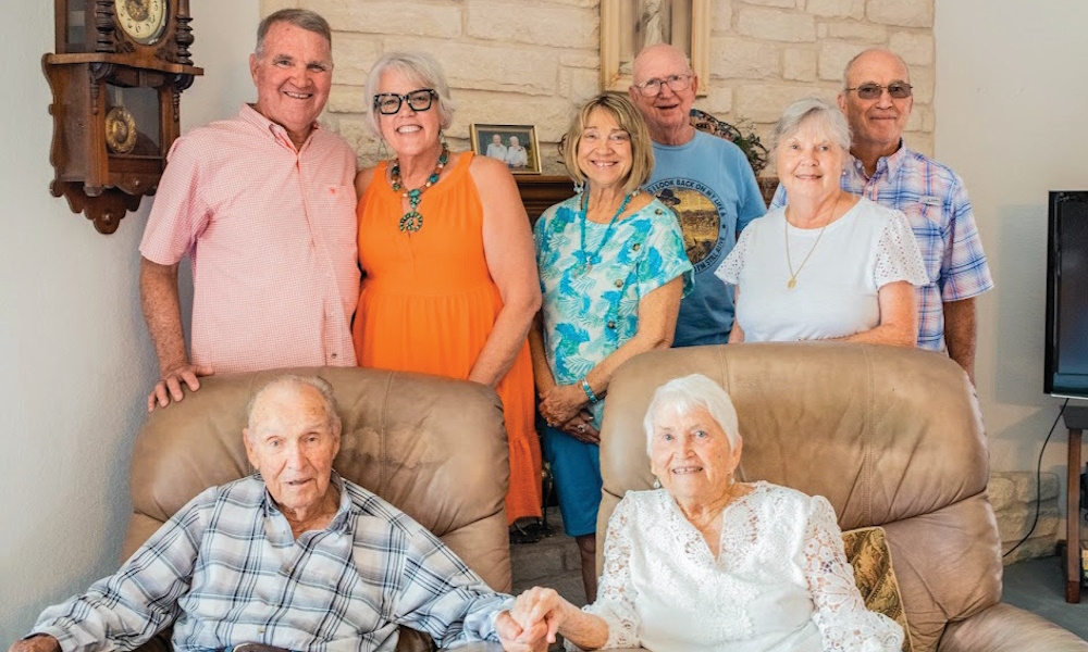 Couple celebrates 75 years of faith, family and friends 3