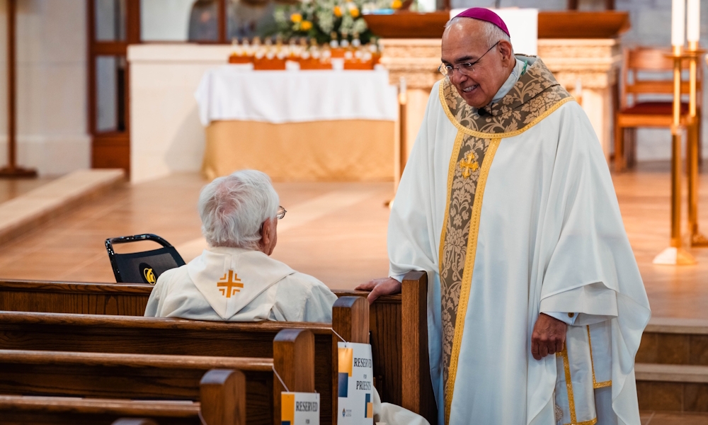 Bishop Vásquez thanks the people of the Diocese of Austin