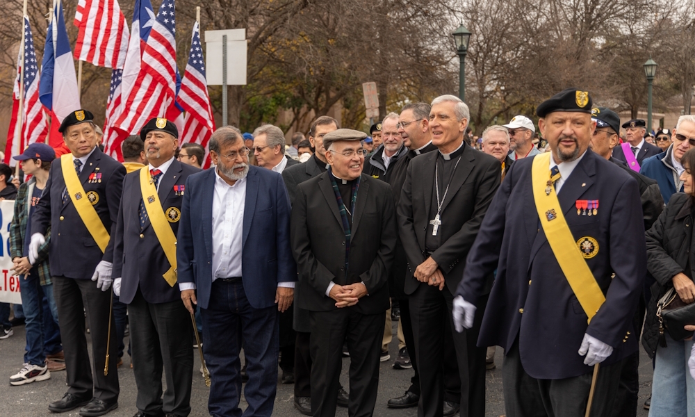 El Obispo Vásquez agradece a la gente de la Diócesis de Austin