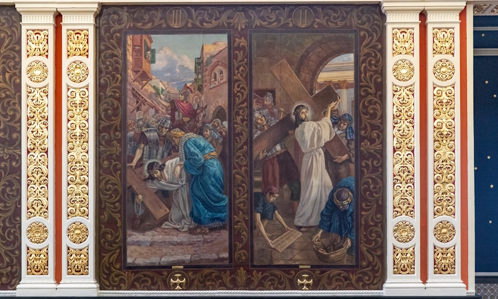 Reflecting on the Stations of the Cross at St. Francis on the Brazos in Waco 2