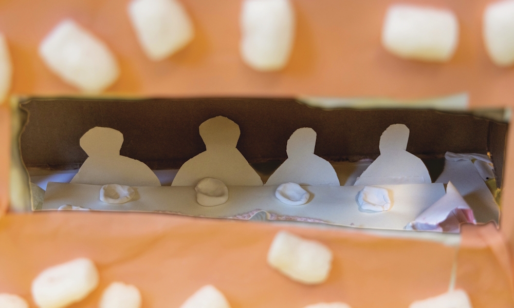 Fifth graders walk with Jesus as they build Jerusalem 3