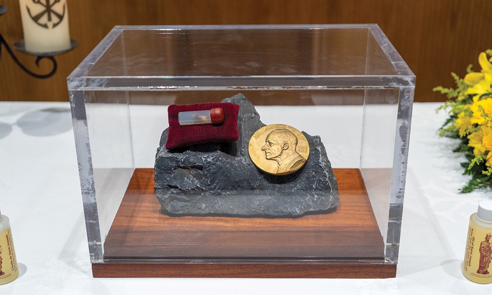 Relic of St. Andre Bessette visits Austin