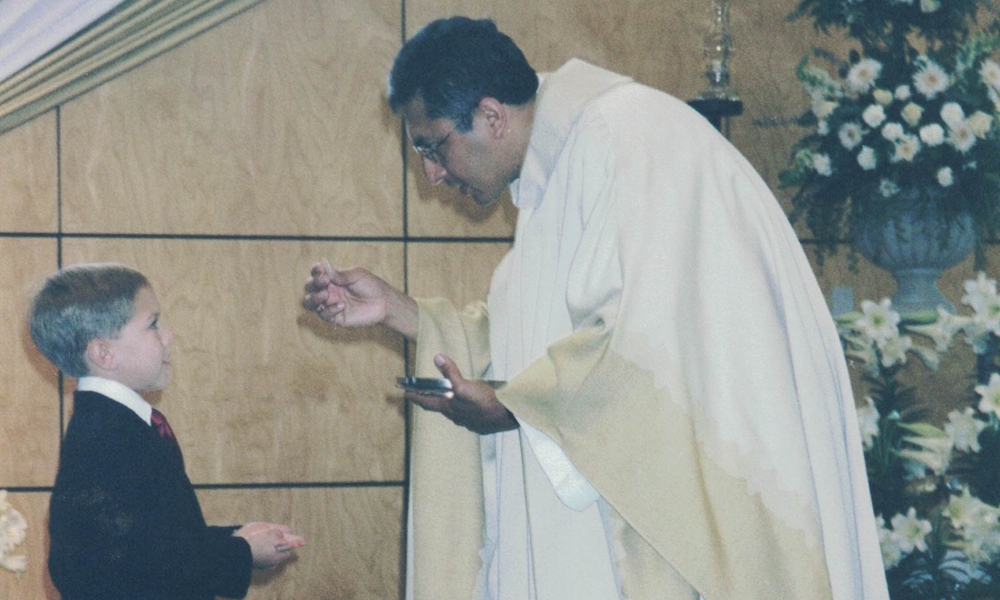 Bishop Garcia modeled the faith for young men 3