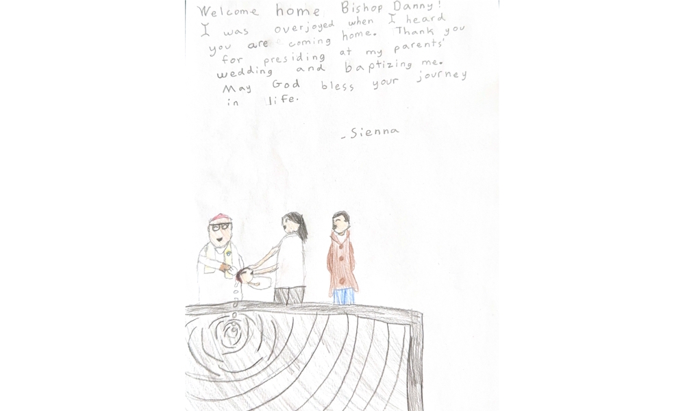 Catholic Schools Students Welcome Bishop Garcia 7