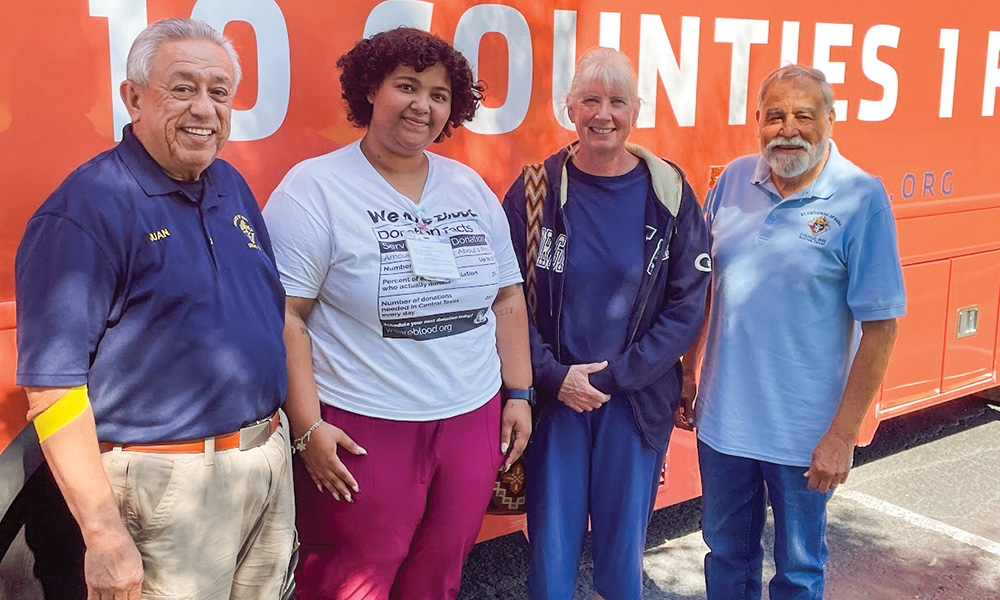 Blood drive continues St. Catherine of Siena’s embrace of the needy