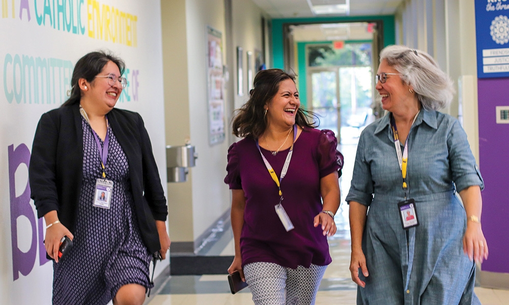 Lab helps Catholic school teachers reflect, connect with others