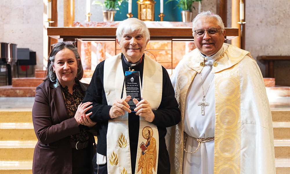 Father Bruce Nieli is the 2026 Drum Major for Justice