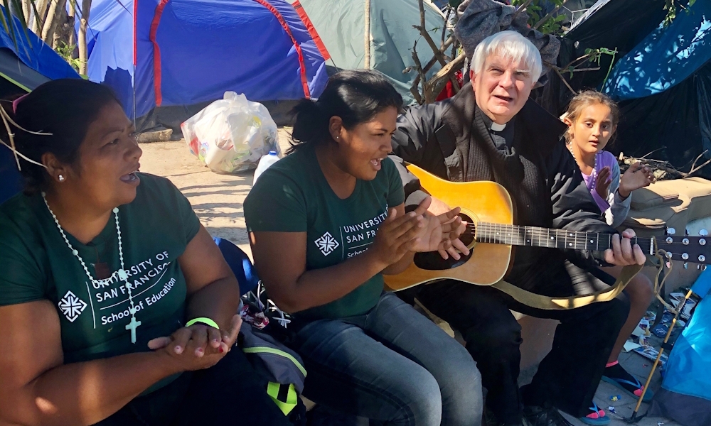 Father Bruce Nieli is the 2026 Drum Major for Justice 2
