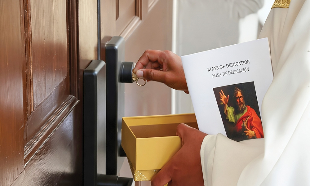 New sanctuary is blessed at St. Paul Parish in Austin