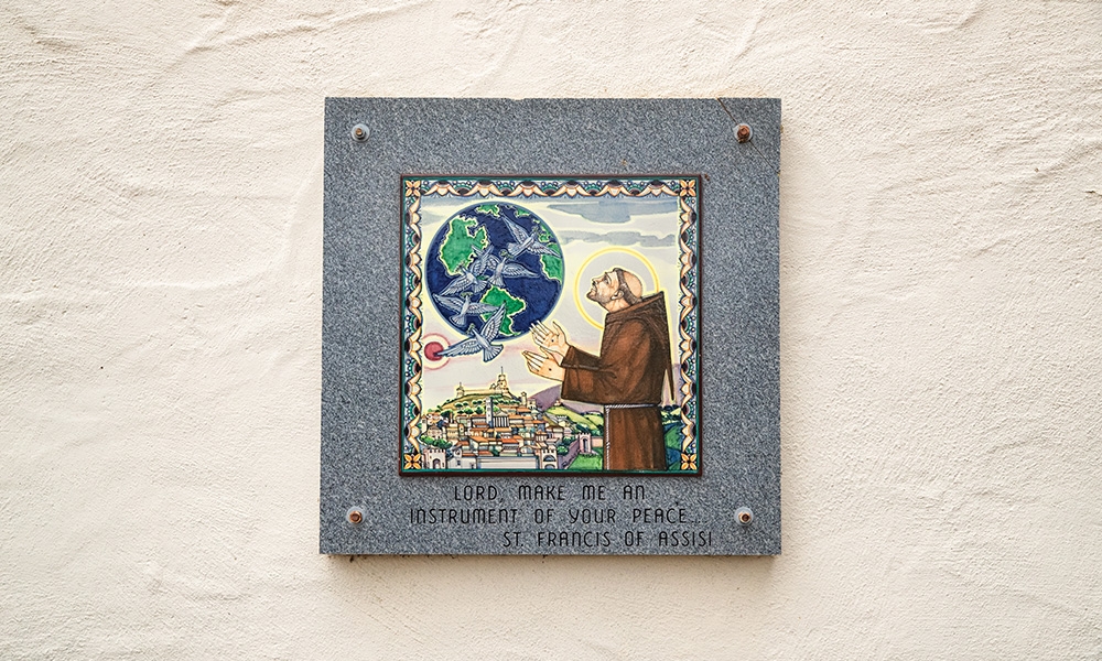 St. Francis: A model of holiness and witness of peace