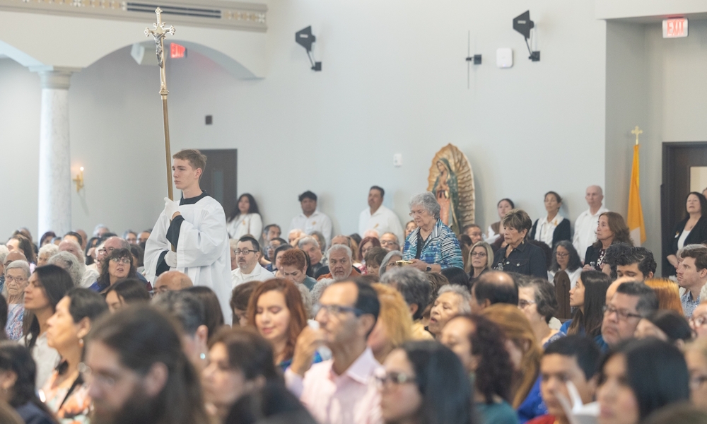 New sanctuary is blessed at St. Paul Parish in Austin 5