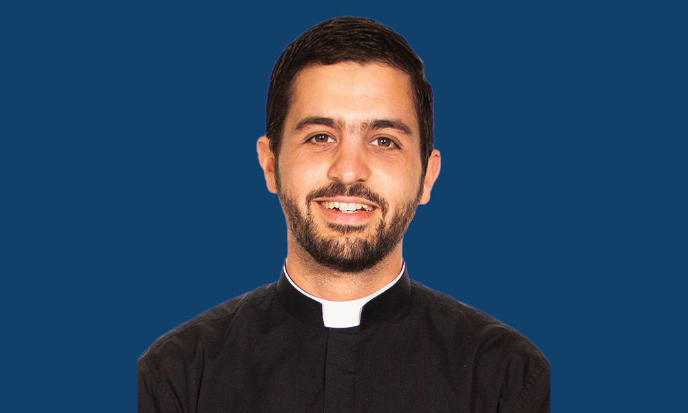 Fr. Enrique Sada-Coeto, associate pastor of St. Elizabeth Parish in Pflugerville, Diocese of Austin