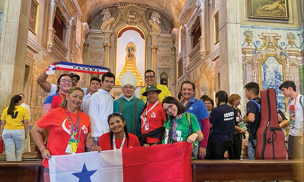 El Obispo Vásquez comparte su experiencia en la Jornada Mundial de la Juventud 2023