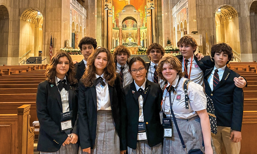 Catholic schools create Catholic social teaching vision