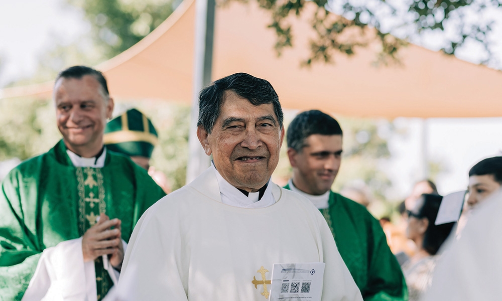 Religious priests celebrate years of service to the church