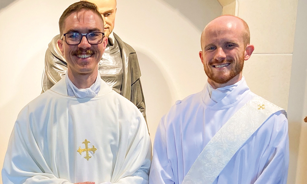 Bishop Garcia modeled the faith for young men
