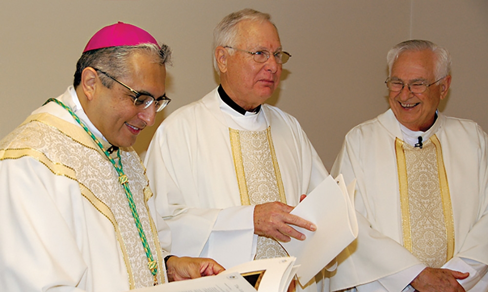 Bishop Garcia has deep Catholic roots