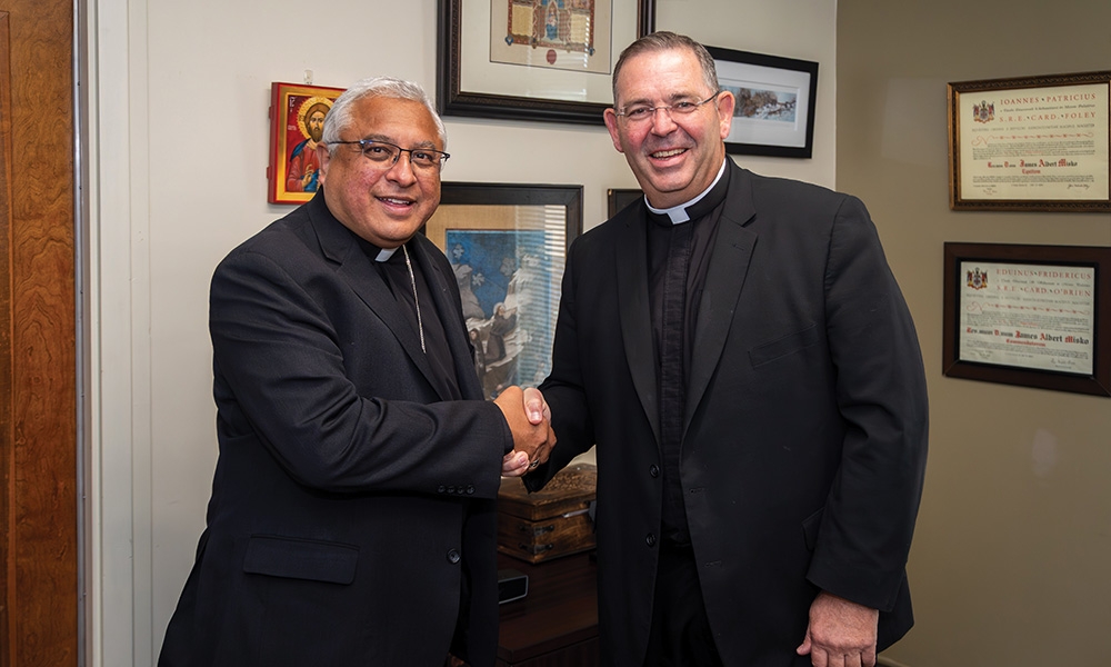 Welcome back to Austin, Bishop Garcia