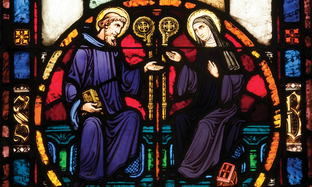 Benedict and Scholastica were saintly siblings