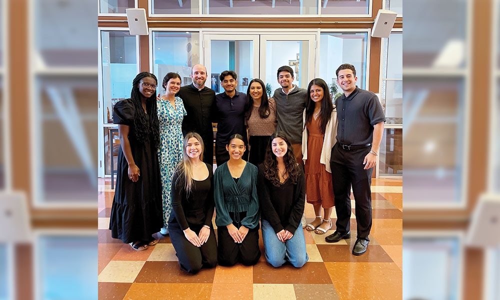 On a mission to bring young adults to Christ through sacraments, prayer