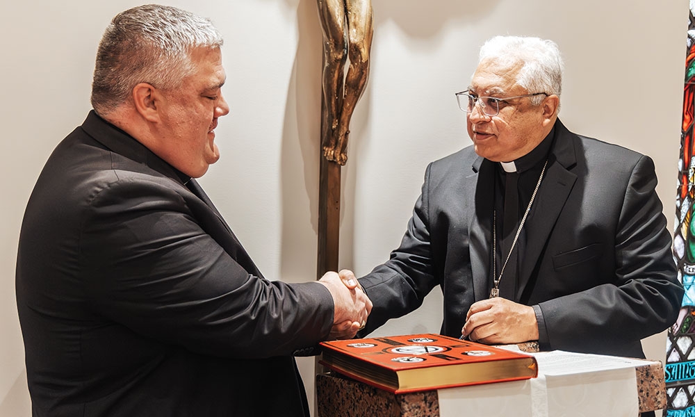 Bishop Garcia discusses the role of the vicar general in our diocese